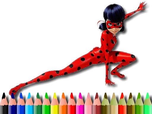 BTS LadyBug Coloring Online