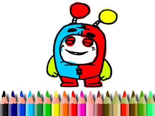 BTS OddBods Coloring Book Online