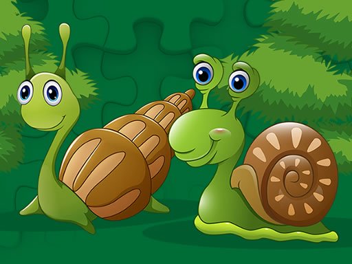 Cute Snails Jigsaw Online
