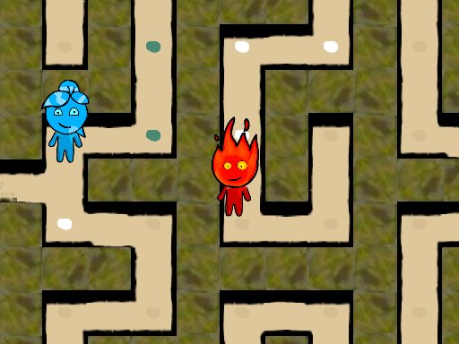 Fireboy and Watergirl Maze Online