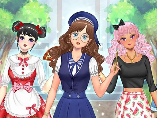 Kawaii High School Teacher Dress Up Online