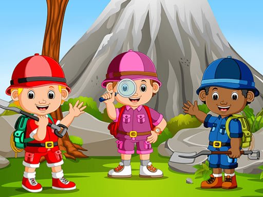 Kids Camping Hidden Stars Online