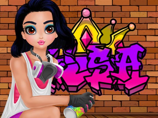 Princess Cool Graffiti Online