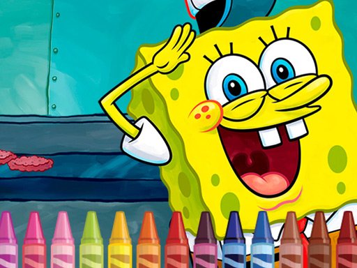 Sponge Bob Coloring Online