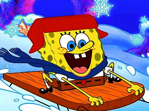 SpongeBob Winter Puzzle Online