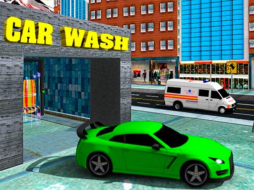 Sports Car Wash Gas Station Online