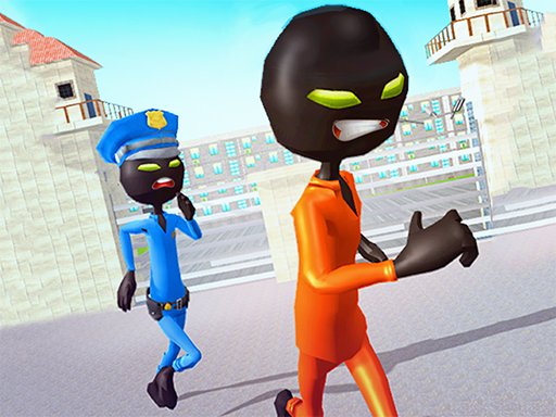 Stickman Prison Escape Story 3D Online